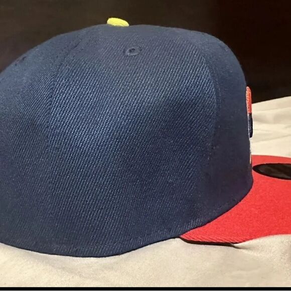 Cream team vintage wutang hat fitted wu-tang - Picture 4 of 6